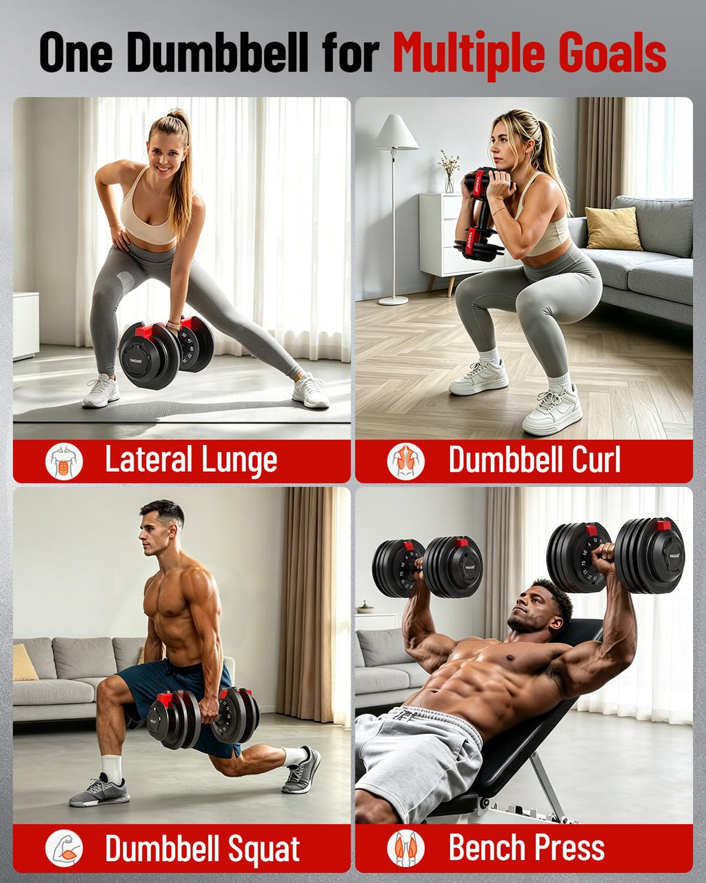 Adjustable Dumbbell Set Y651666