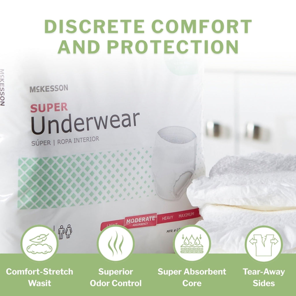 Adult Incontinence Underwear XXL 12 ct A793