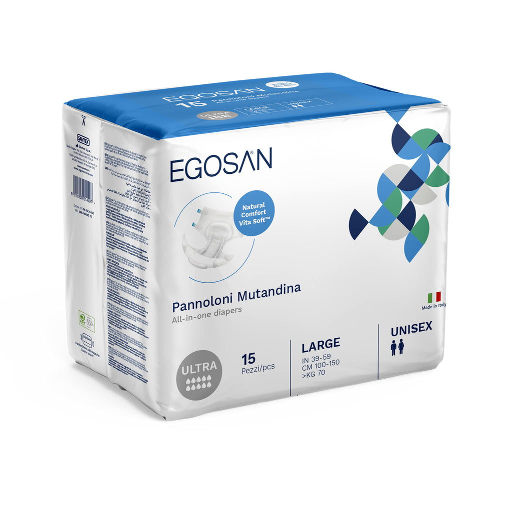 Large 15-Count Maximum Absorbency Adult Diaper Brief N222