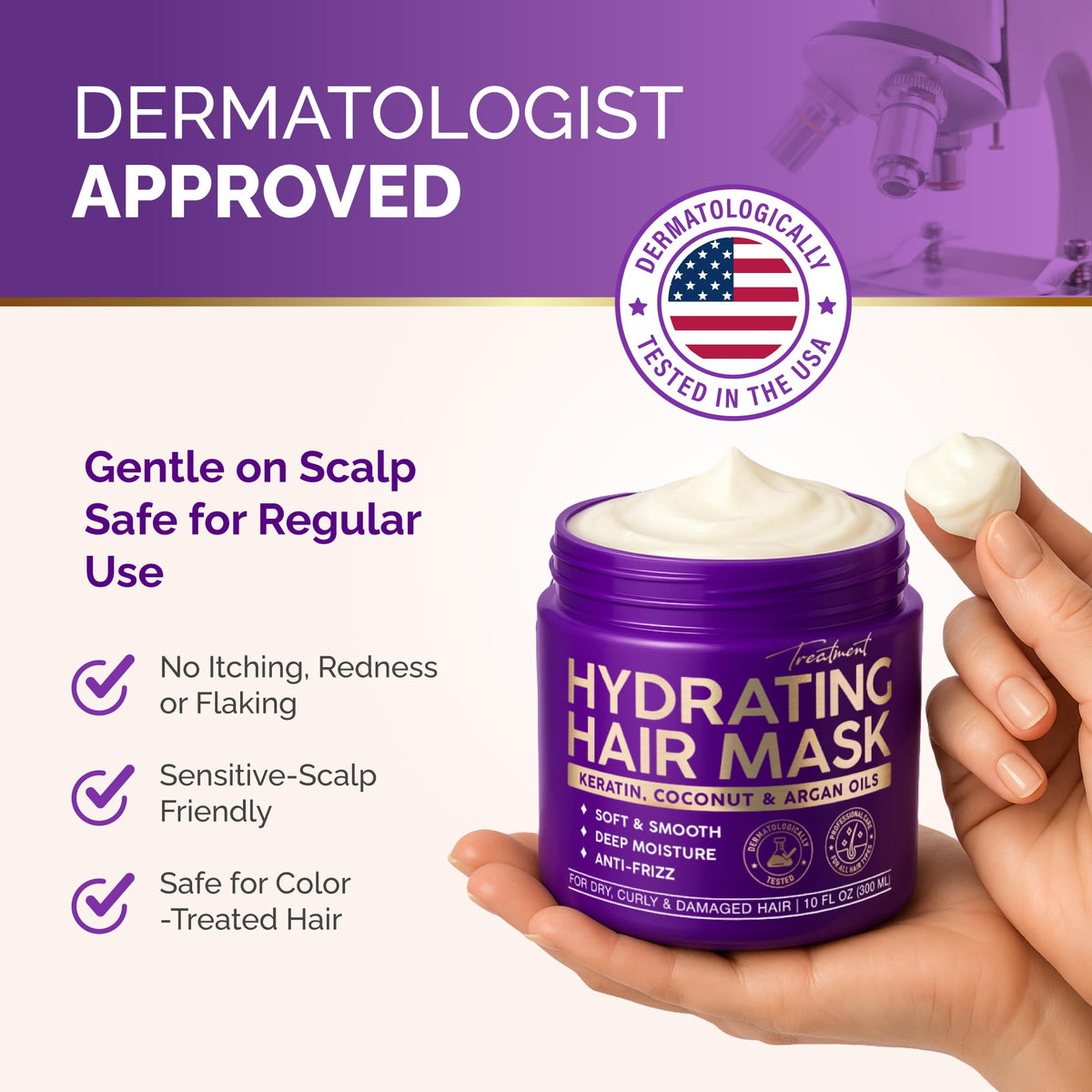 Hydrating Hair Mask 10oz Pack of 2 P58132