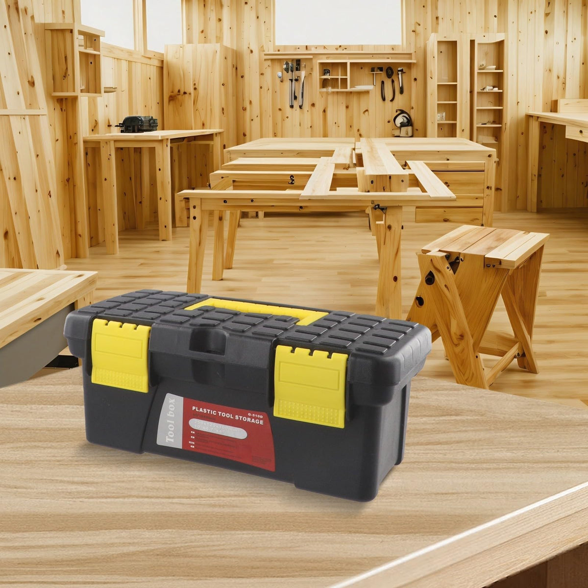 10 Inch Plastic Hardware Tool Box N1337