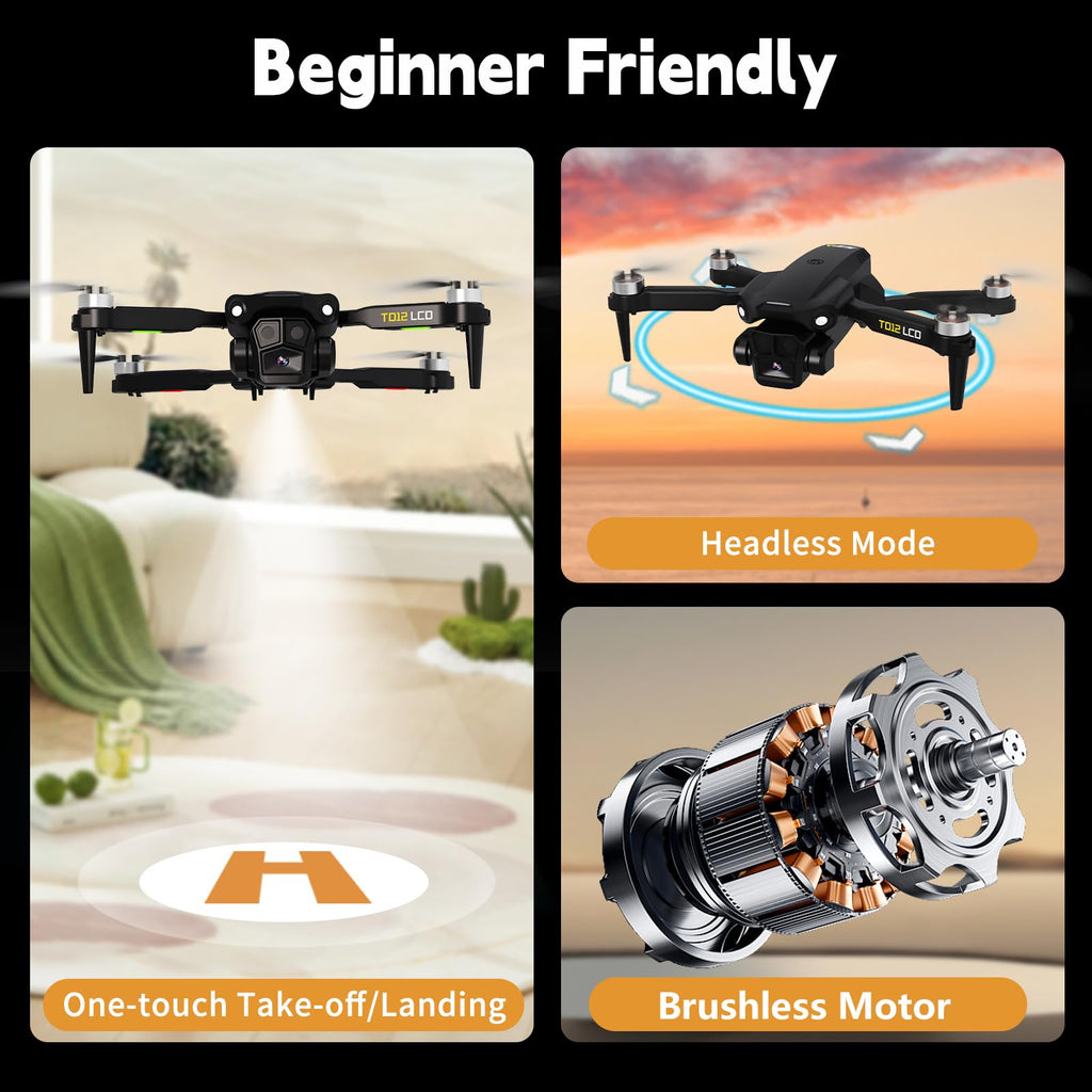 Drone with Camera Foldable Quadcopter D39347