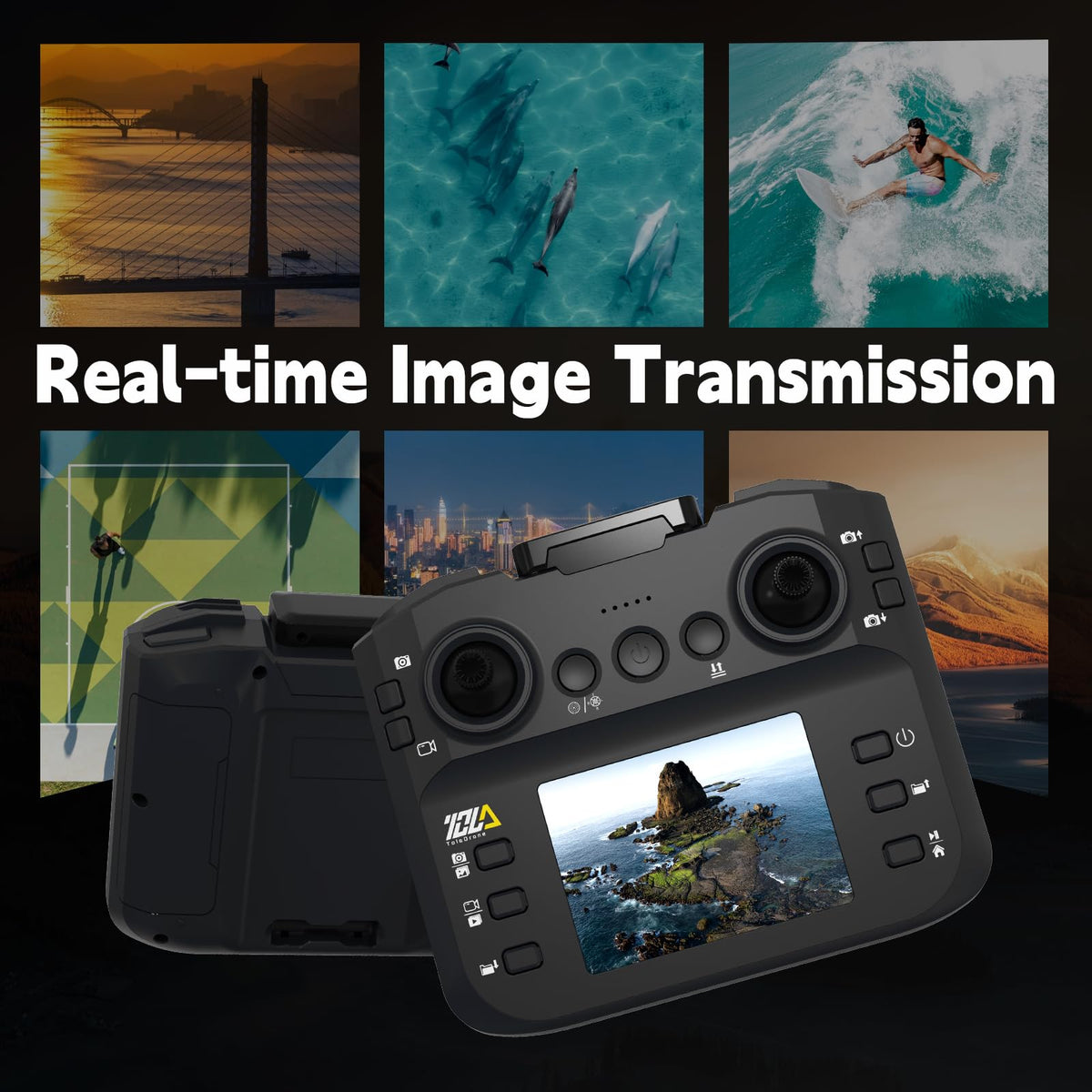 Drone with Camera Foldable Quadcopter D39347
