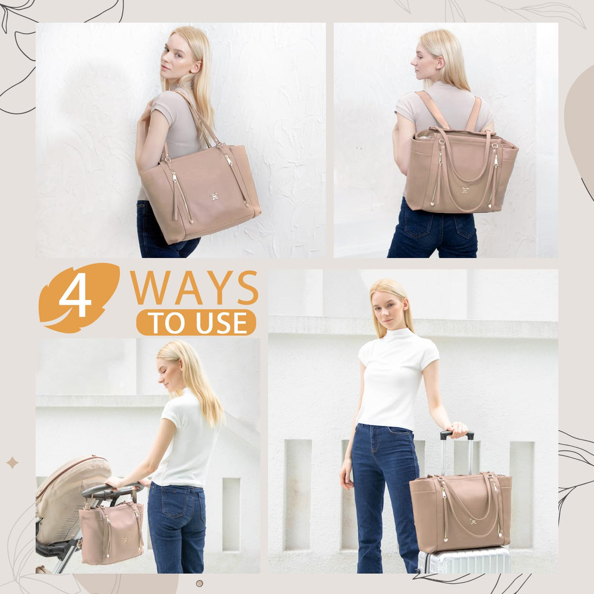 Diaper Bag Tote O164