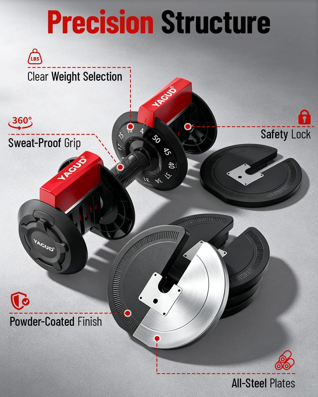 Adjustable Dumbbell Set Y651666