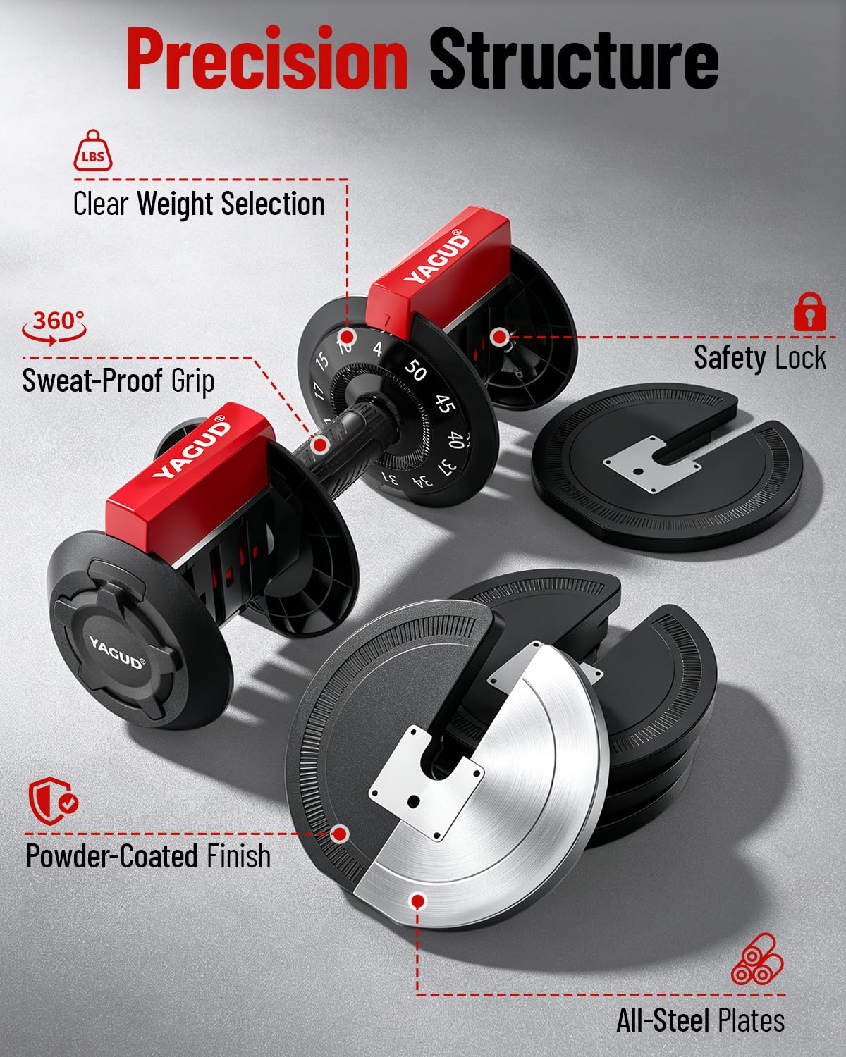 Adjustable Dumbbell Set Y651666