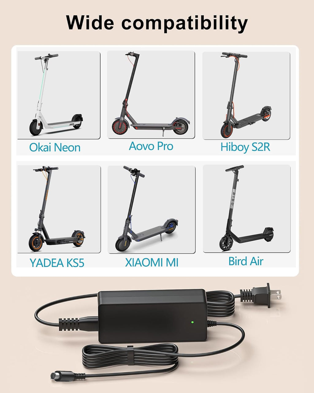42V Electric Scooter Charger A912