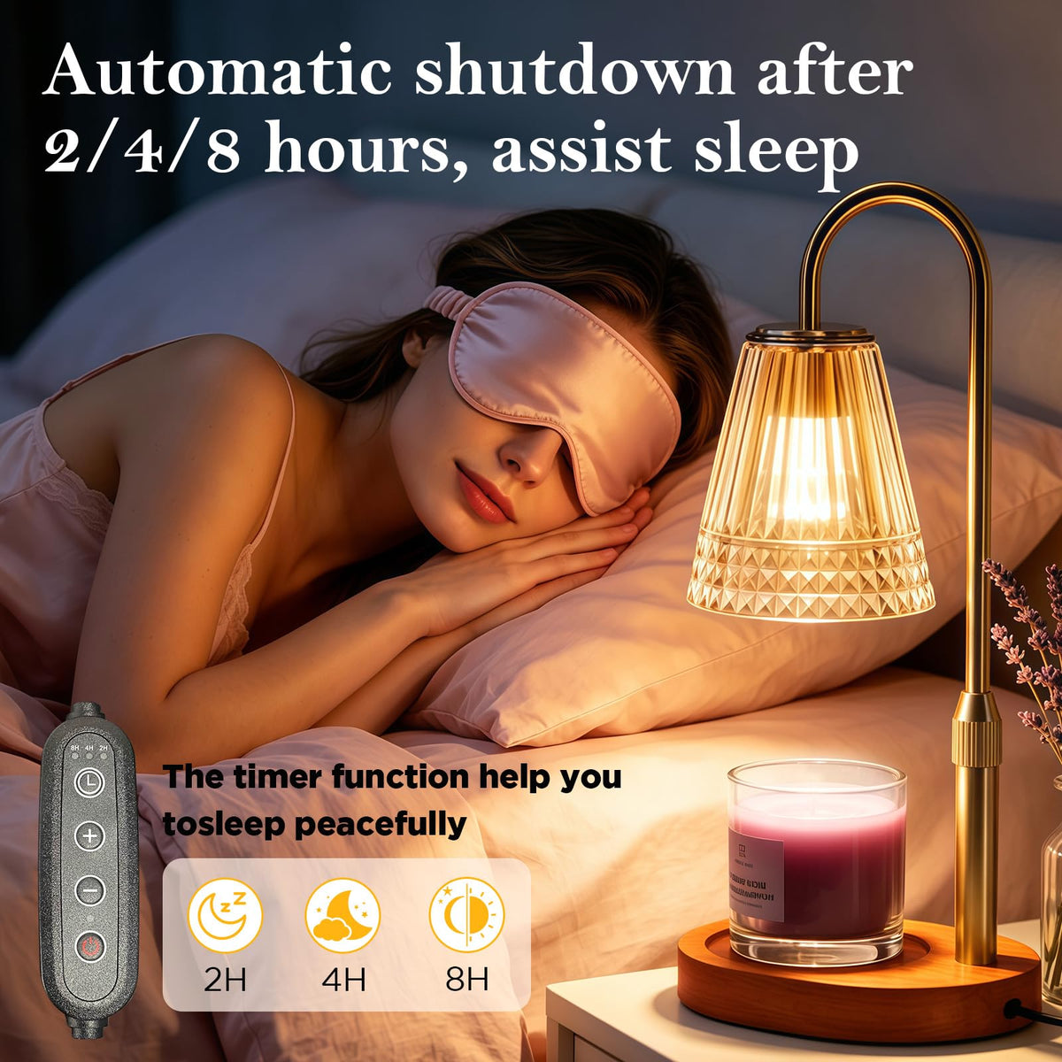 Candle Warmer Lamp with Timer K1217