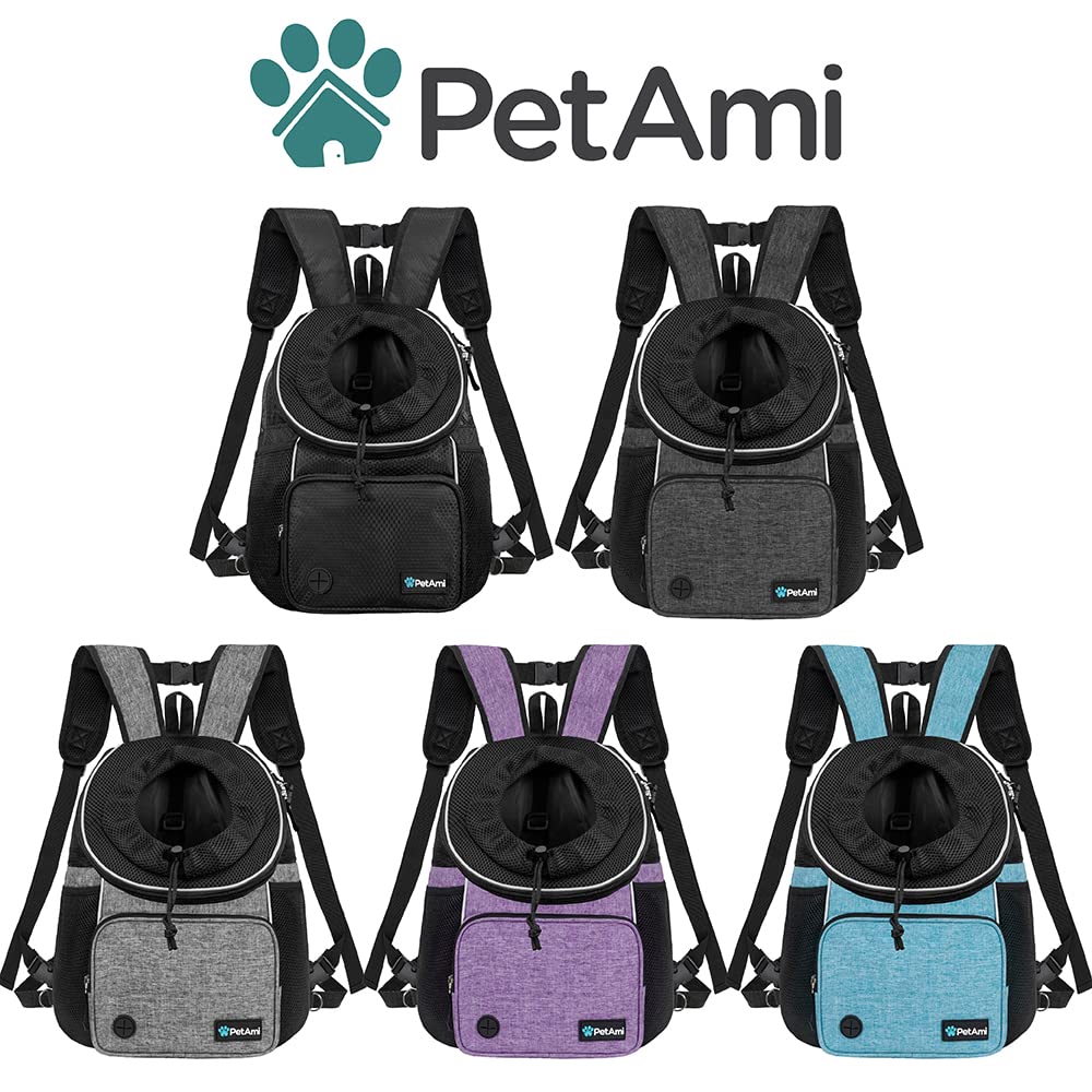 Adjustable Dog & Cat Carrier Backpack, Black H569