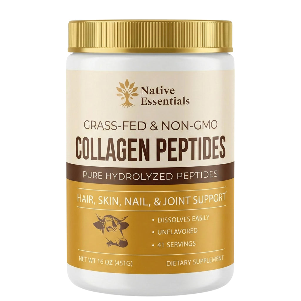 Grass Fed Hydrolyzed Multi Collagen Peptides Powder 16oz X497
