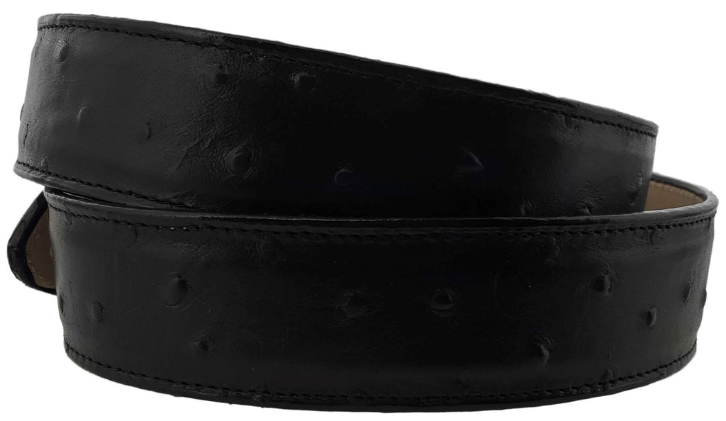Black Leather Western Cowboy Belt C76503
