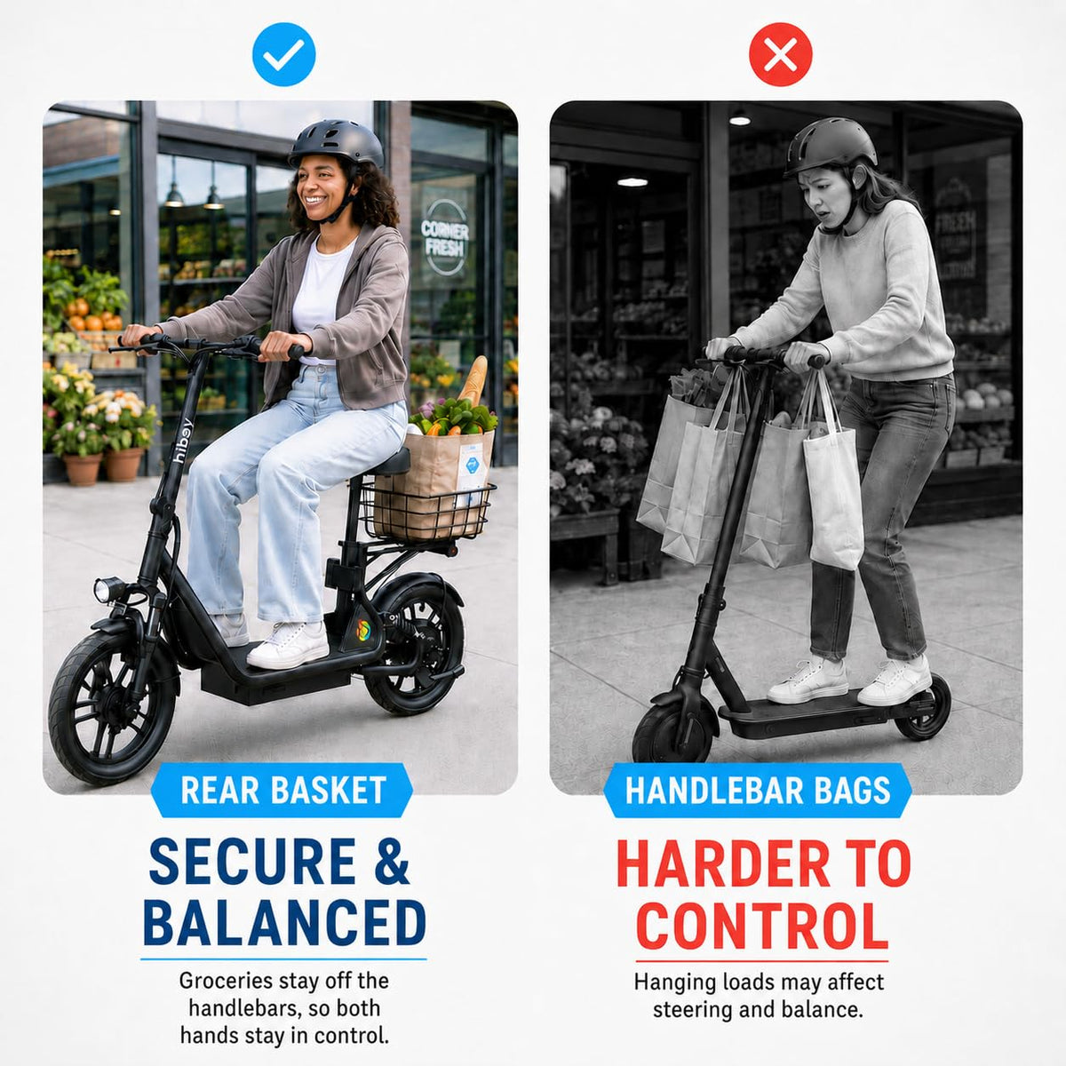 Electric Scooter with Seat V46300