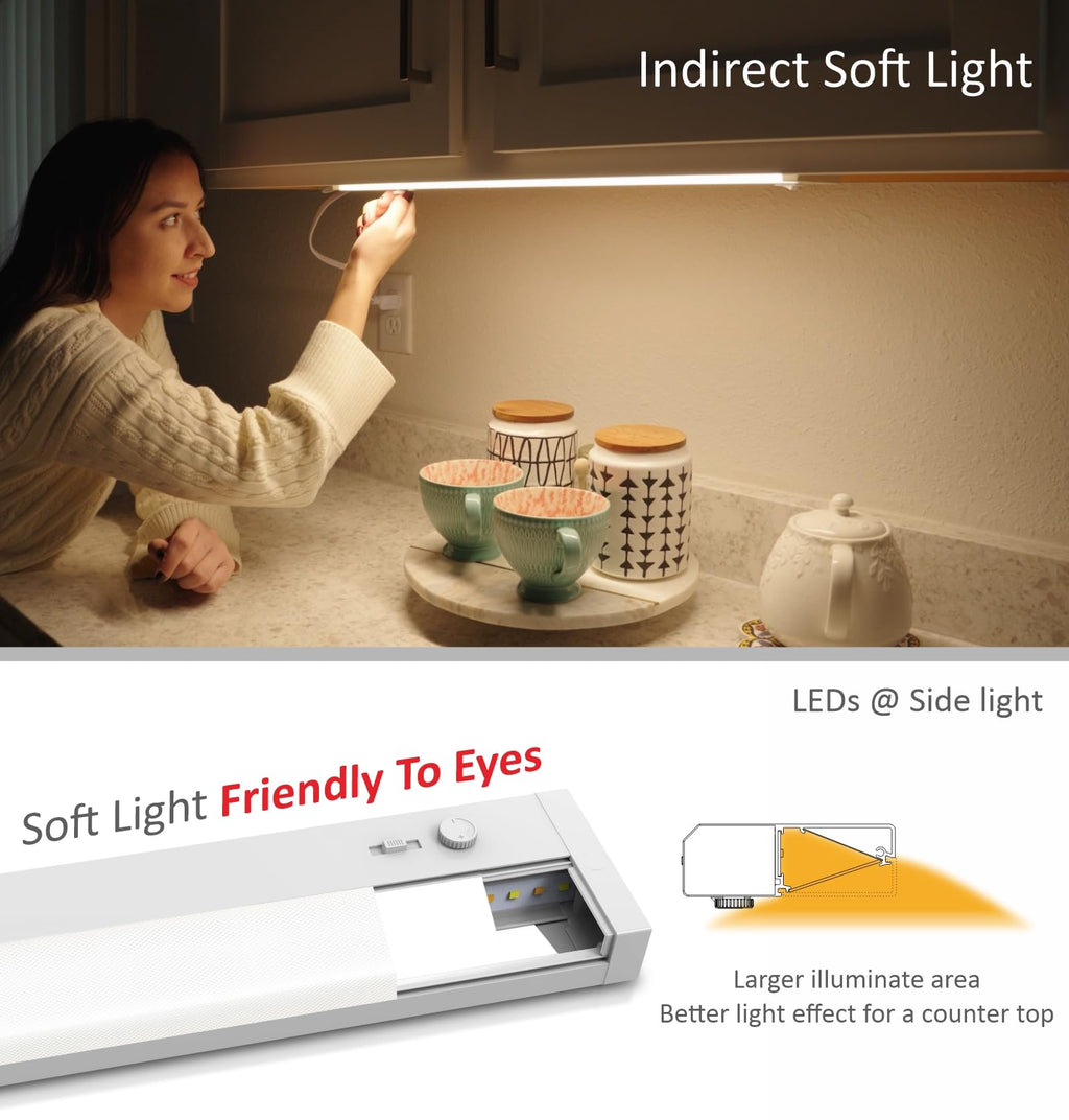 24 Inch 12W Dimmable LED Under Cabinet Light G233