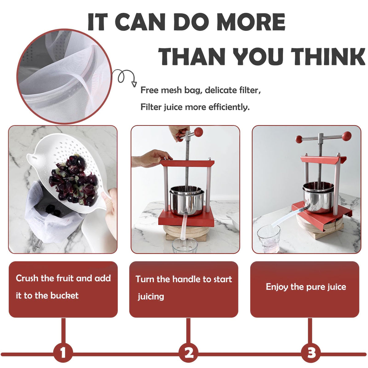 0.8 Gallon Stainless Steel Manual Press A9153
