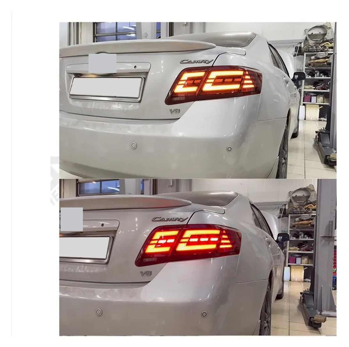 LED Tail Lights For Toyota Camry 2007-2011 Rear Lamps Assembly Q5580