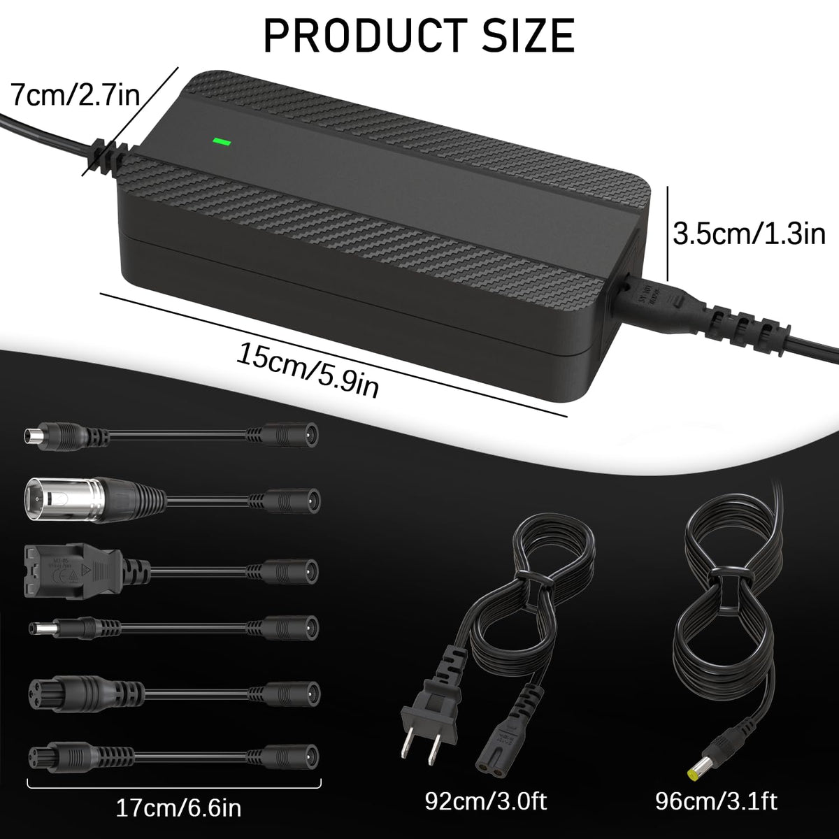 54.6V 2A Electric Bike & Scooter Charger K8793