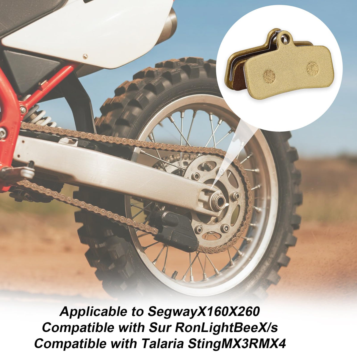 Disc Ebike Brake Pads U67393