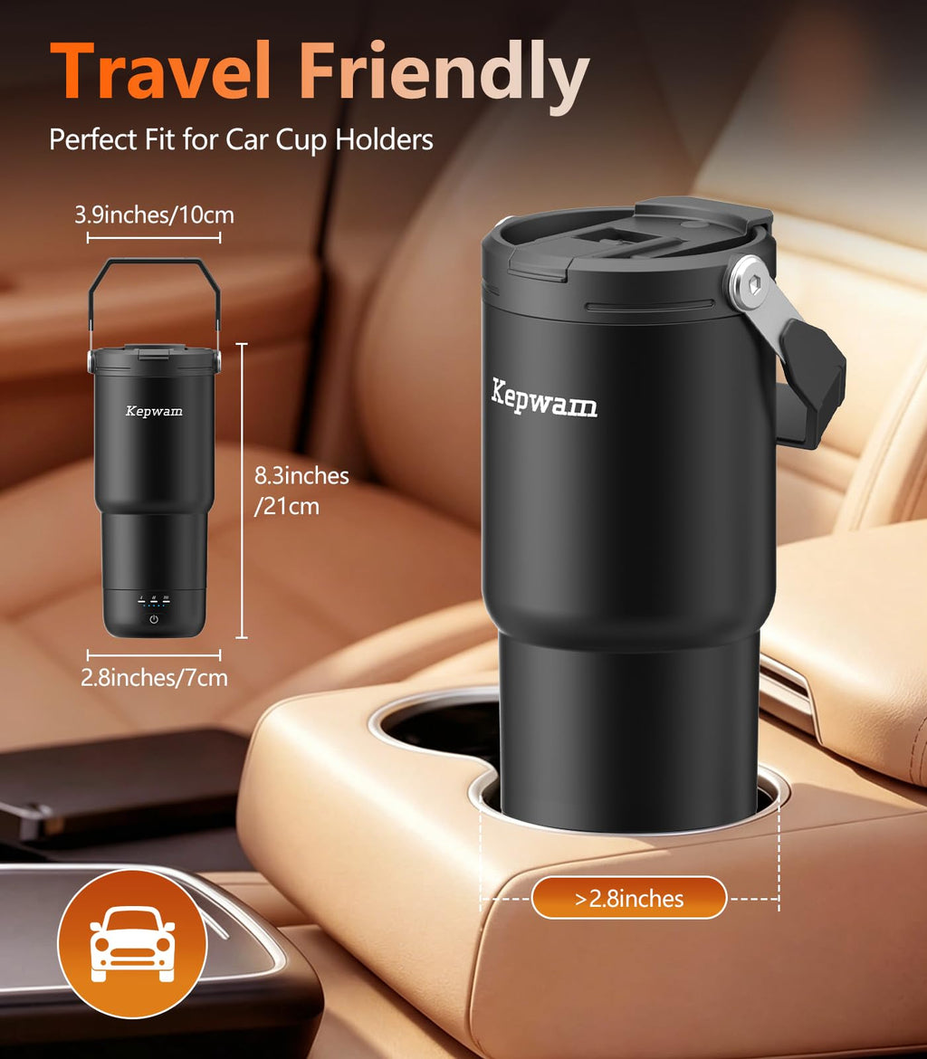 20oz Leak-Proof Self-Heating Travel Mug V3607