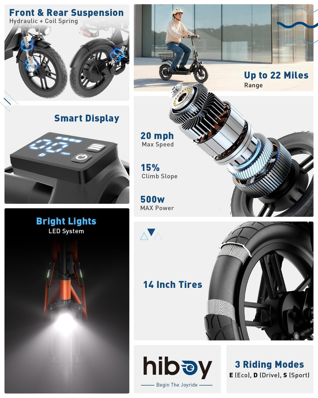 Electric Scooter with Seat V46300