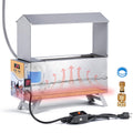 Heated 2 Gallon Stainless Steel Chicken Waterer M78536