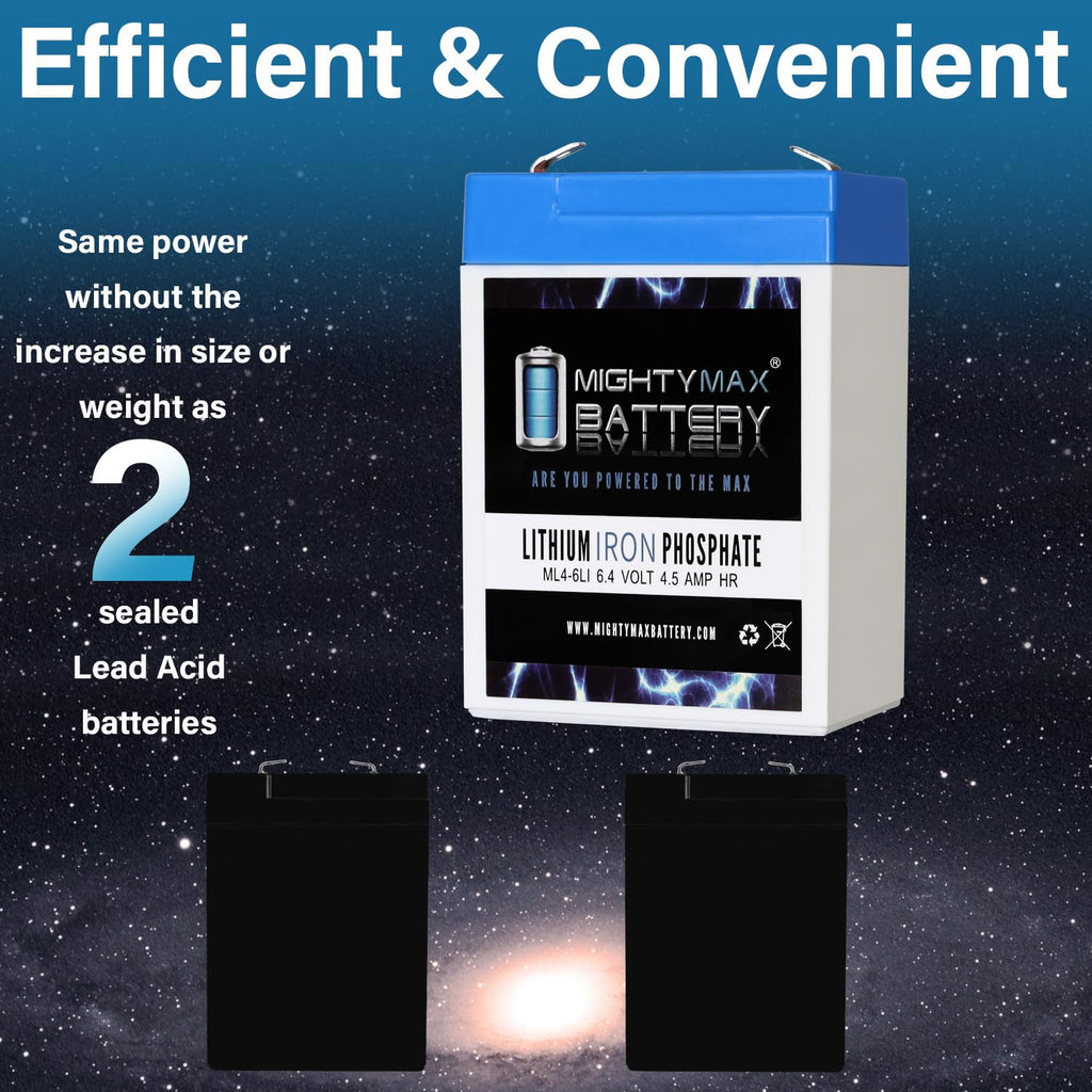 6V 4.5AH Lithium Replacement Battery Y537218