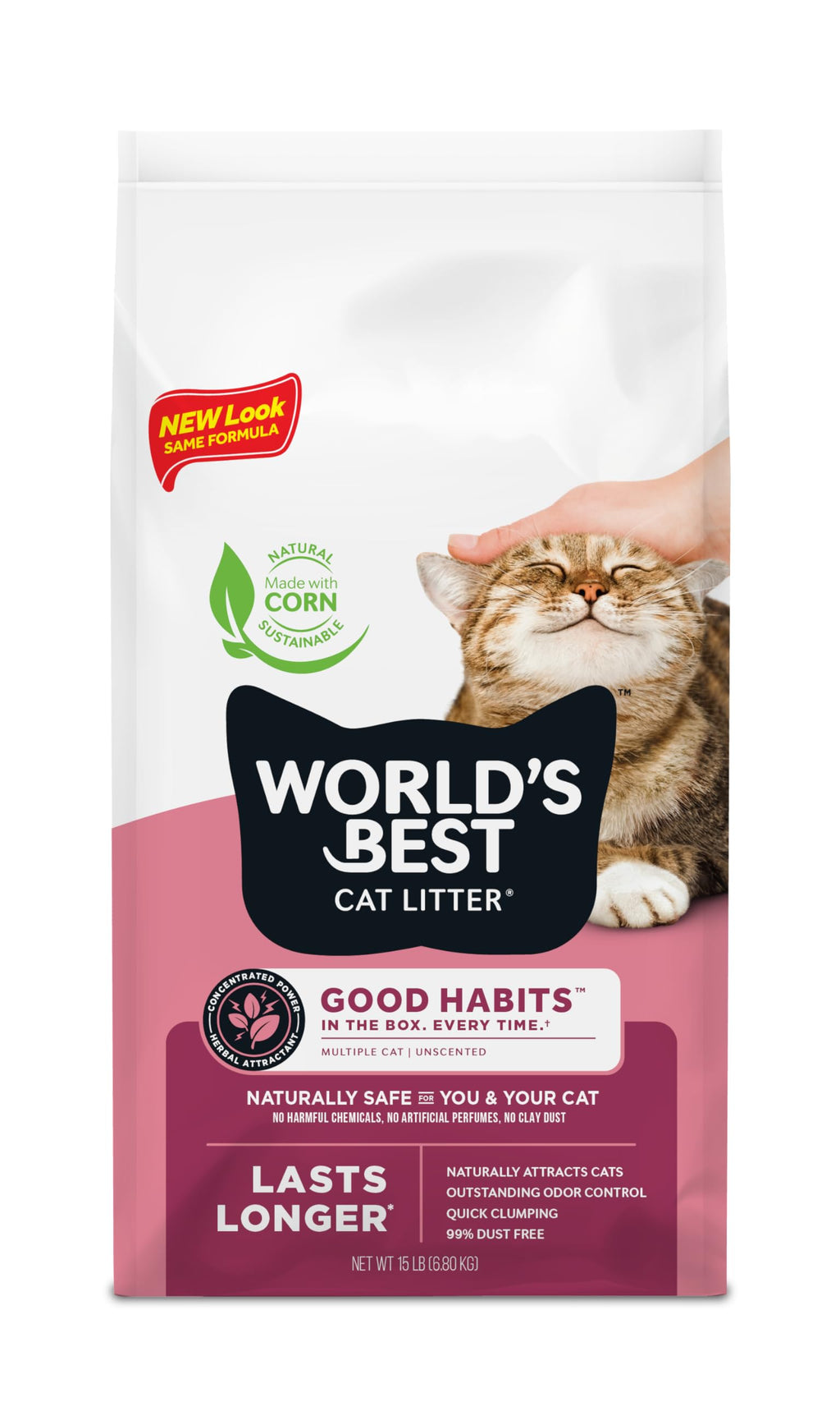 Unscented 15 lb Cat Litter Y4655