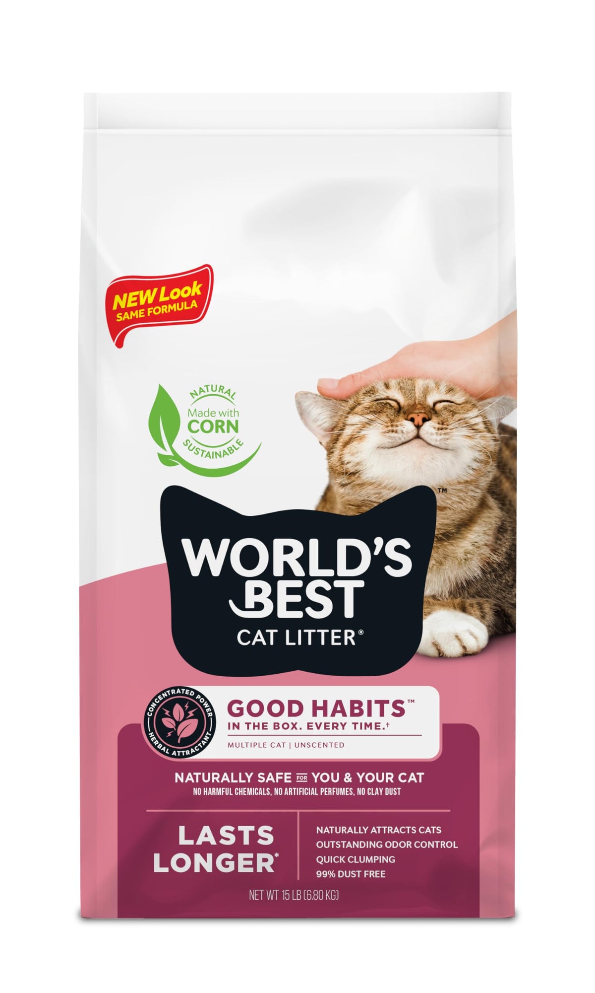 Unscented 15 lb Cat Litter Y4655