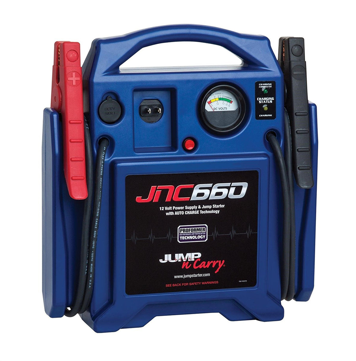 12/24V Jump Starter and 12 Volt Jump Starter Bundle Z25765