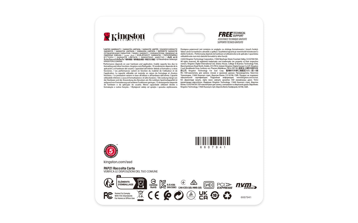 500GB M.2 2230 NVMe SSD Q508