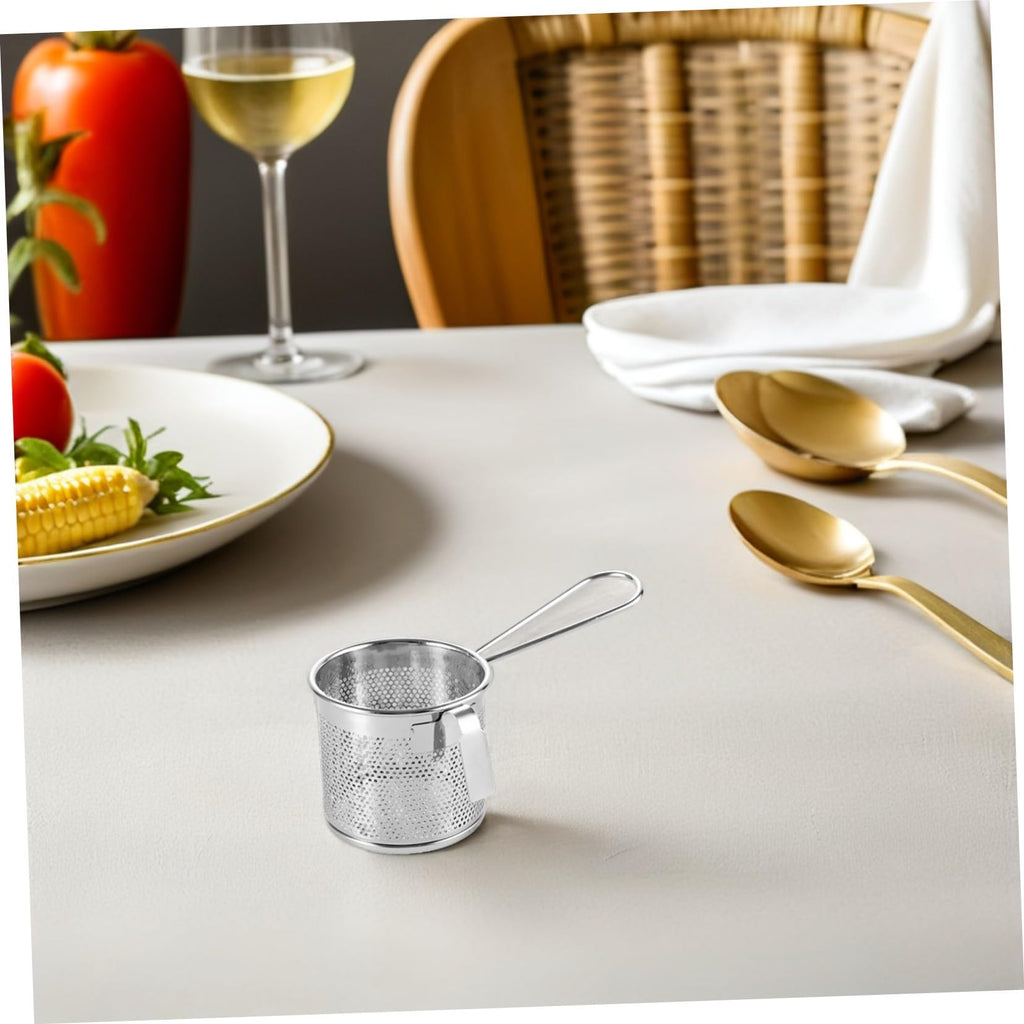 Stainless Steel Mesh Colander with Hook W52892