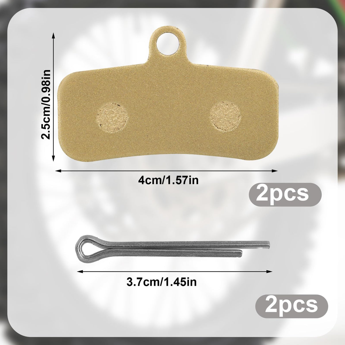 Disc Ebike Brake Pads U67393
