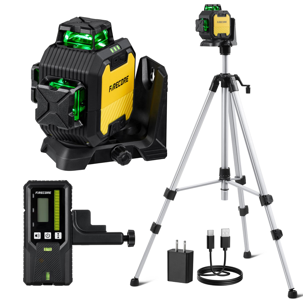 Self-Leveling Laser Level Kit with Receiver & Tripod A8610