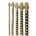 14K Yellow Gold Cuban Link Chain Necklace A71247