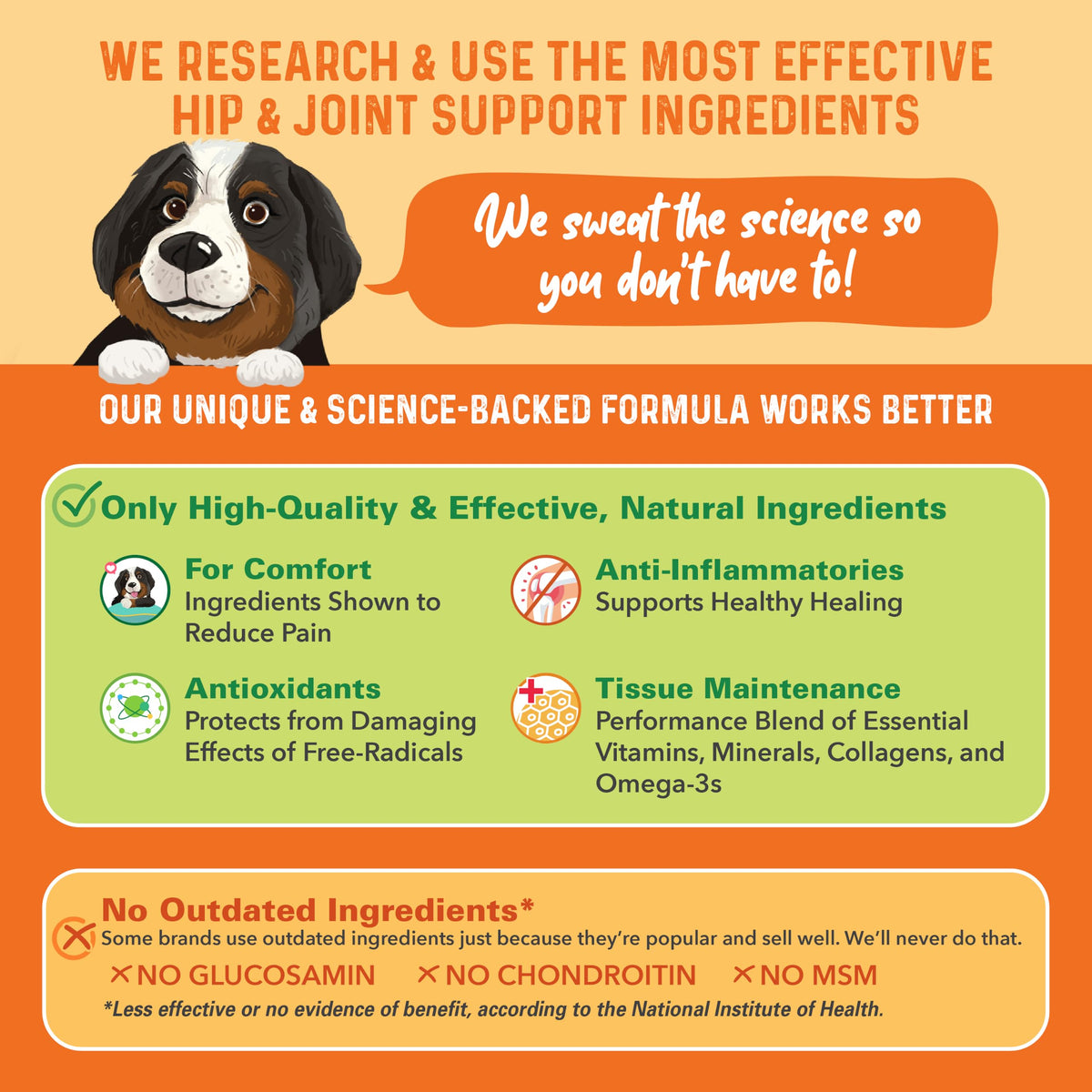 Hip and Joint Supplement for Dogs 90 Ct Soft Chews F656