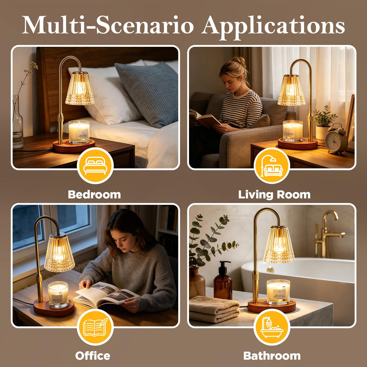 Candle Warmer Lamp with Timer K1217
