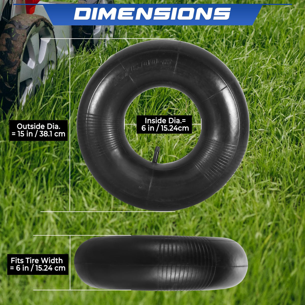 15 x 6.00-6 Inner Tubes C507