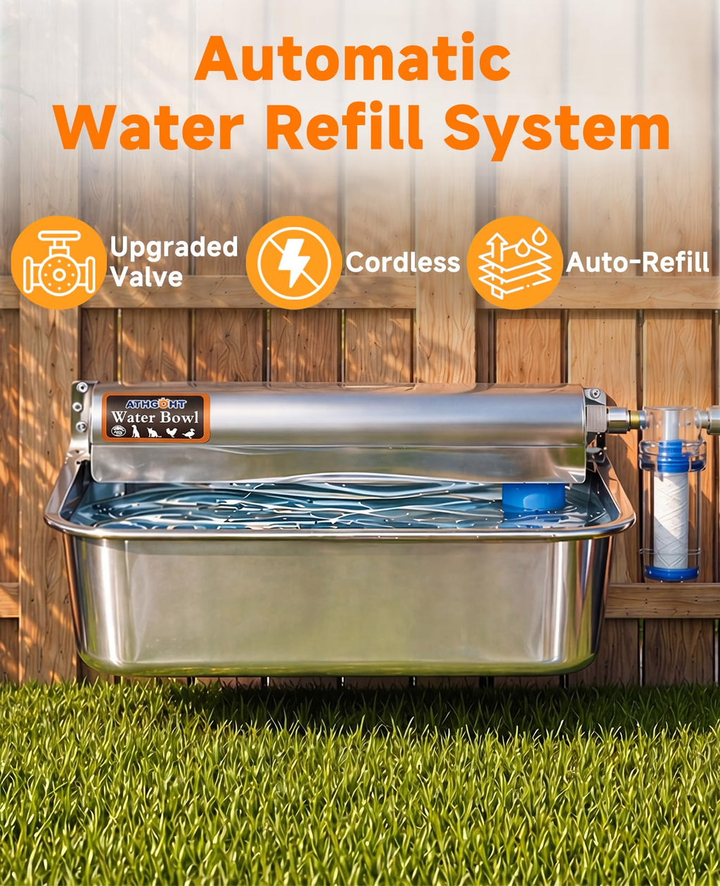 Automatic Chicken Waterer 304 Stainless Steel G74613