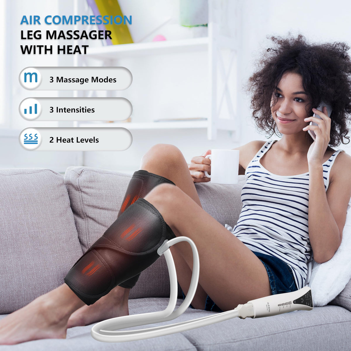 Heated Leg Compression Massager K882069