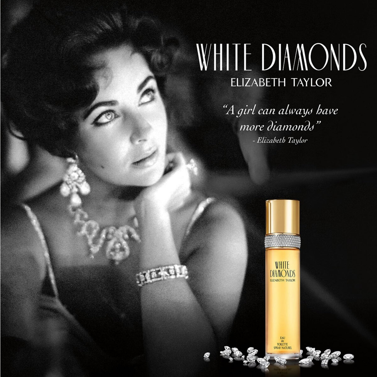 White Diamonds Eau de Toilette Spray 3.3 fl oz U605483