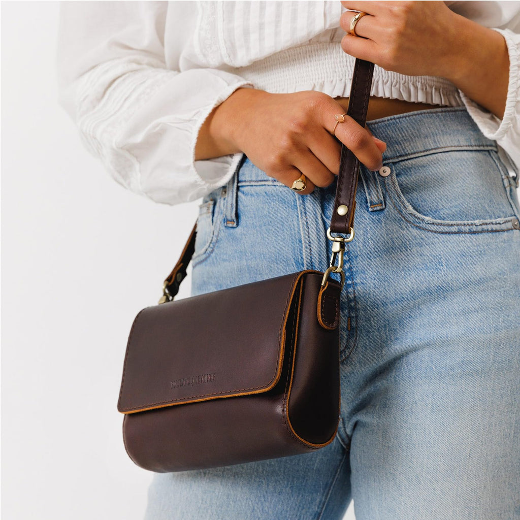 Leather Crossbody Bag K660