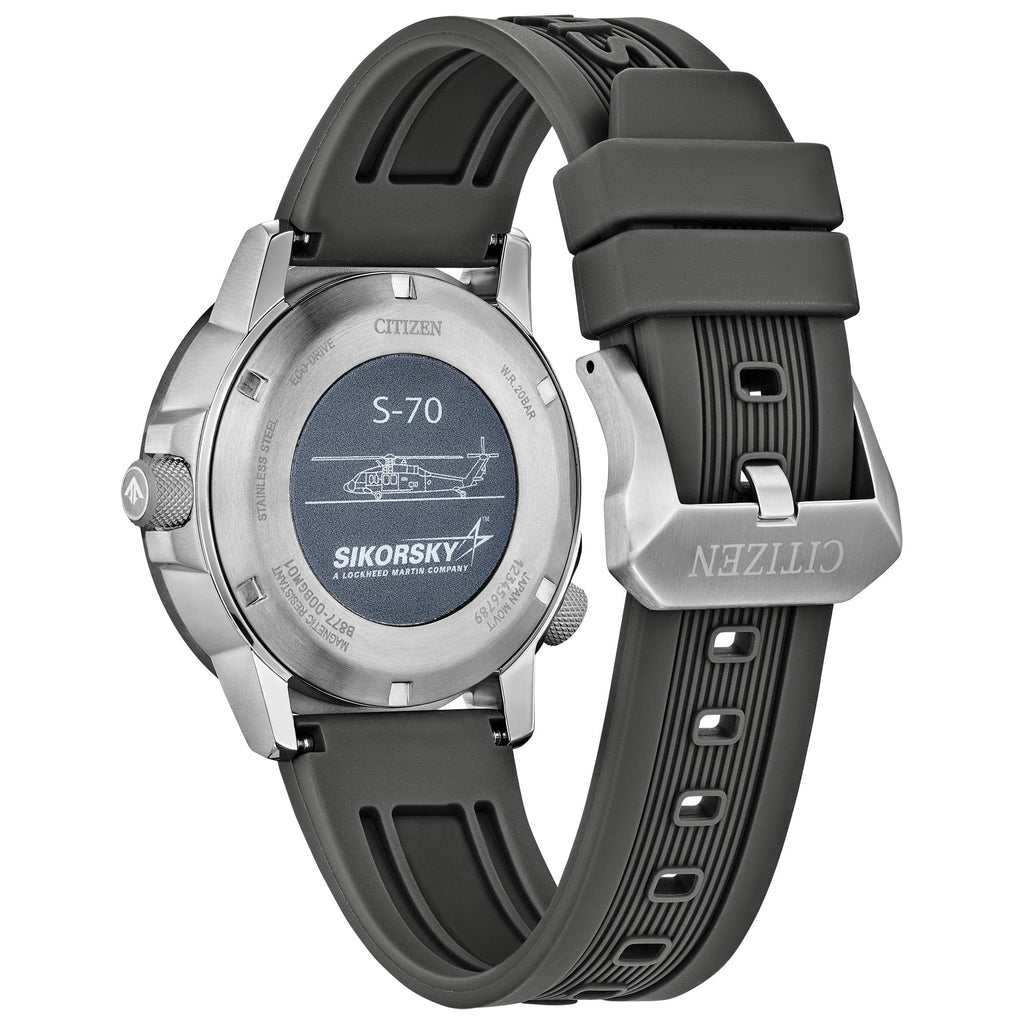 Men's Stainless Steel Eco-Drive Watch F562