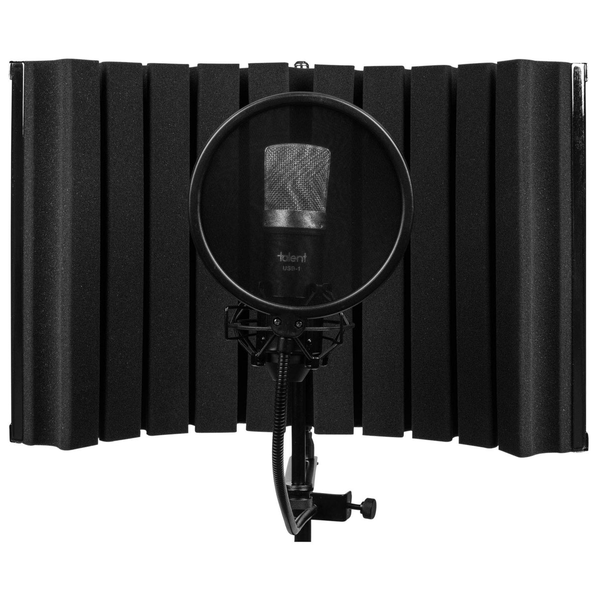 USB Condenser Microphone with Shock Mount and Pop Filter V5833