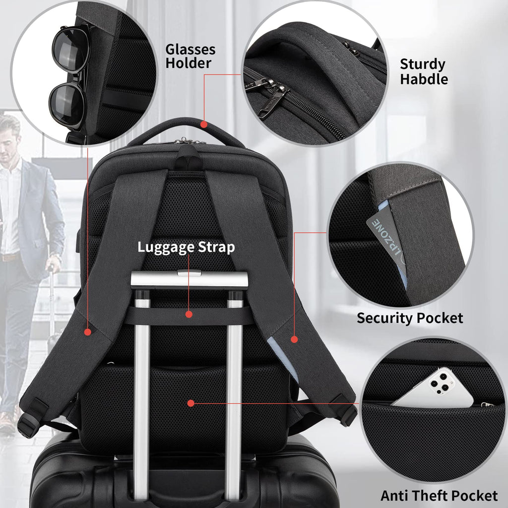 17 inch Travel Laptop Backpack C46679
