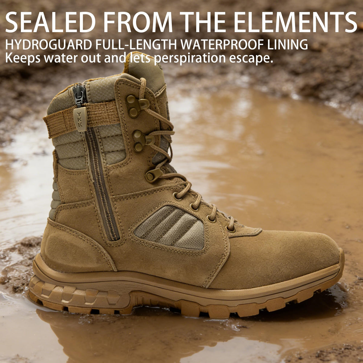 8-Inch Waterproof Military Tactical Boots J79353