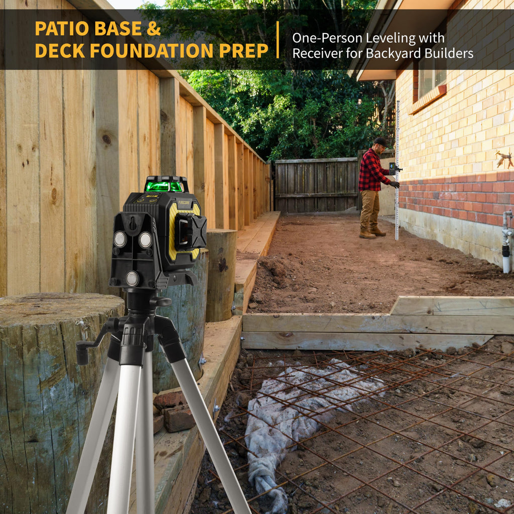 Self-Leveling Laser Level Kit with Receiver & Tripod A8610