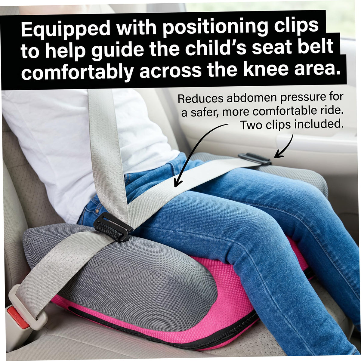 Backless Inflatable Portable Booster Seat V4214
