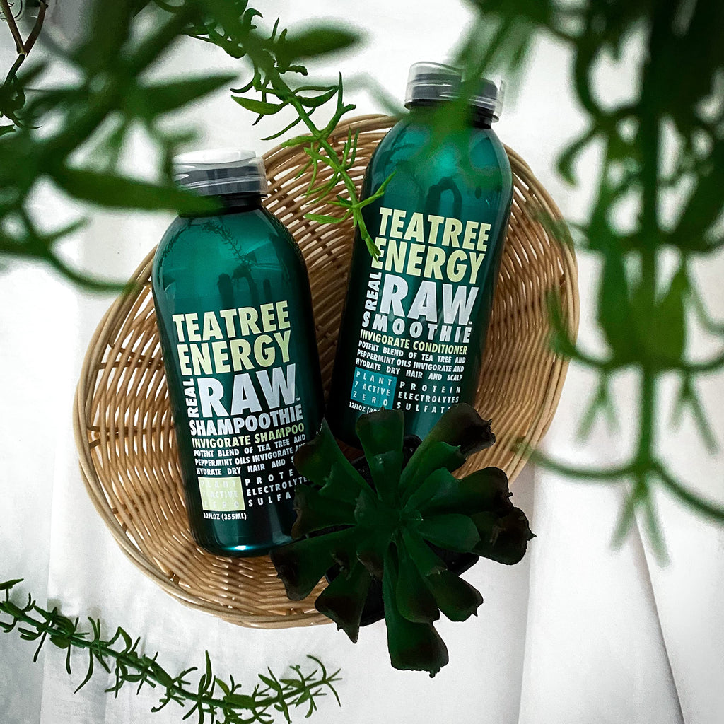Tea Tree Shampoo & Conditioner Set Sulfate & Paraben Free E146