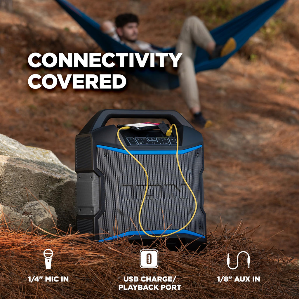 120W Bluetooth Outdoor Speaker with Wheels A75202