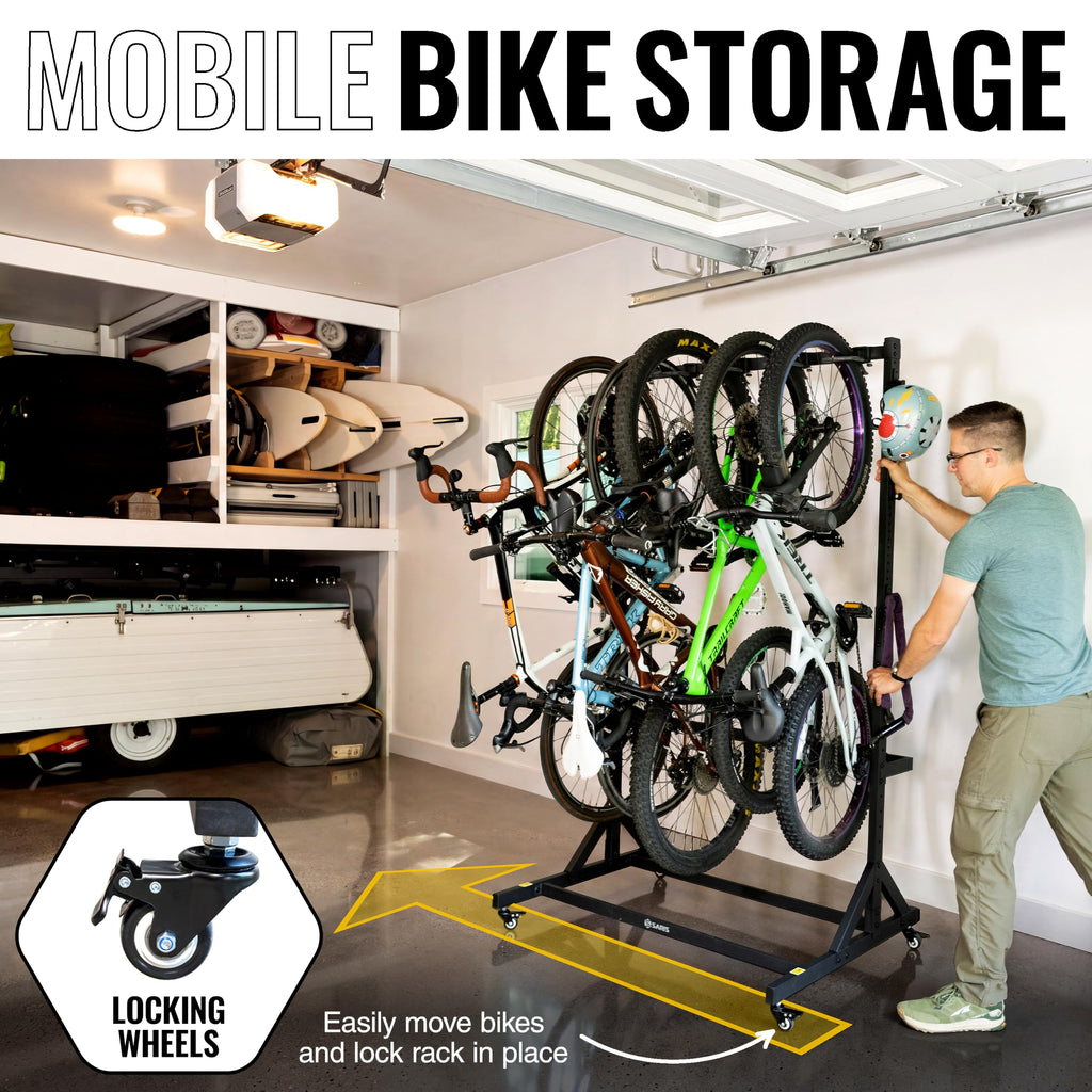Freestanding 5-Bike Rack P628594