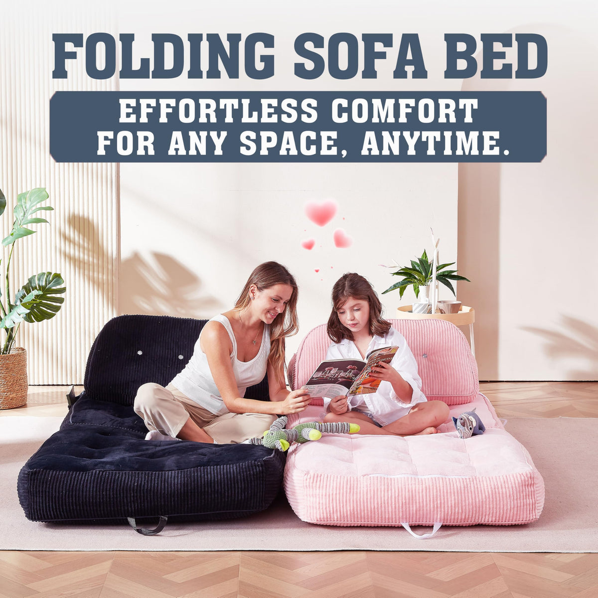Convertible Futon Sofa Bed Chair K879048